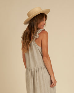 Abbie Tiered Maxi | Sage Gingham